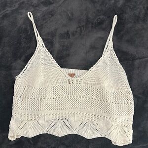 Anthropologie Pilcro Crochet Top size XL